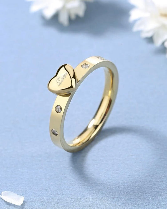 Anillo de corazón